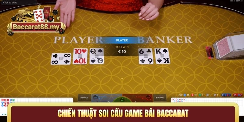 Chiến thuật soi cầu game bài Baccarat