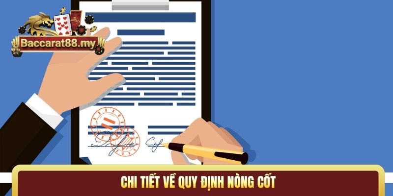 Chi tiết về quy định nòng cốt