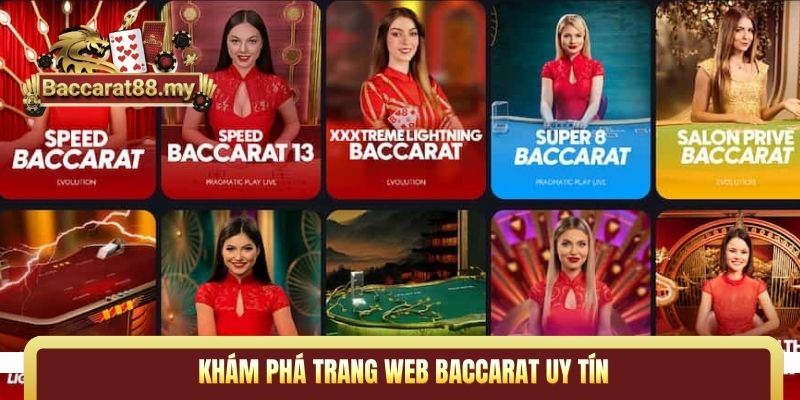Khám phá trang web Baccarat uy tín