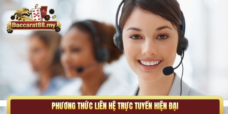 Phương thức liên hệ trực tuyến hiện đại