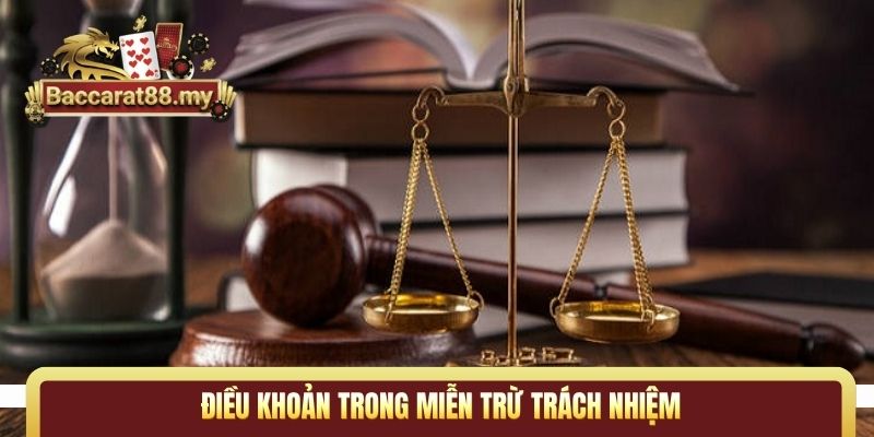 Điều khoản trong miễn trừ trách nhiệm